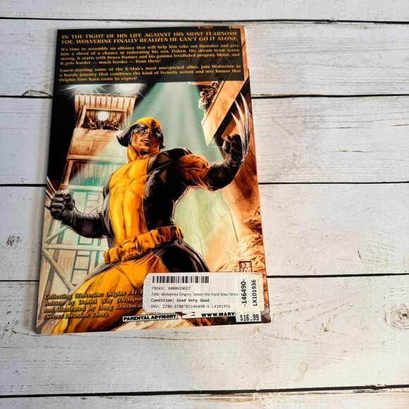 Wolverine Origins Seven the Hard Way Marvel TPB Way Braithwaite Graphic Novel - Picture 2 of 6